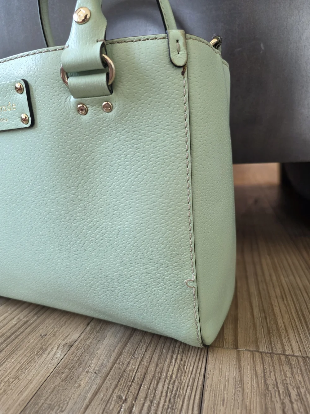 kate spade Mint Leather Satchel